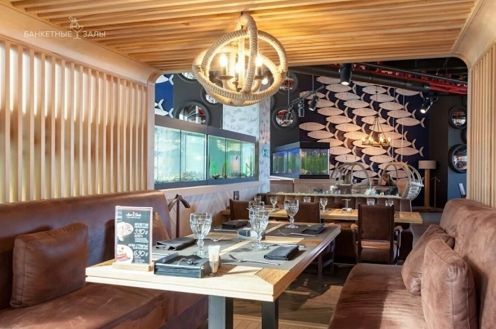 Фото 10 ресторана «Мясо&Рыба» в ТЦ «Ривьера» в ЮАО
