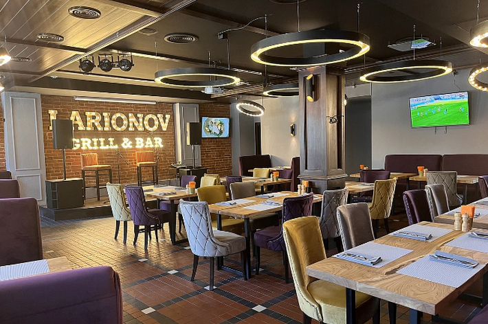 Фото №1 зала Larionov grill&bar на Люсиновской